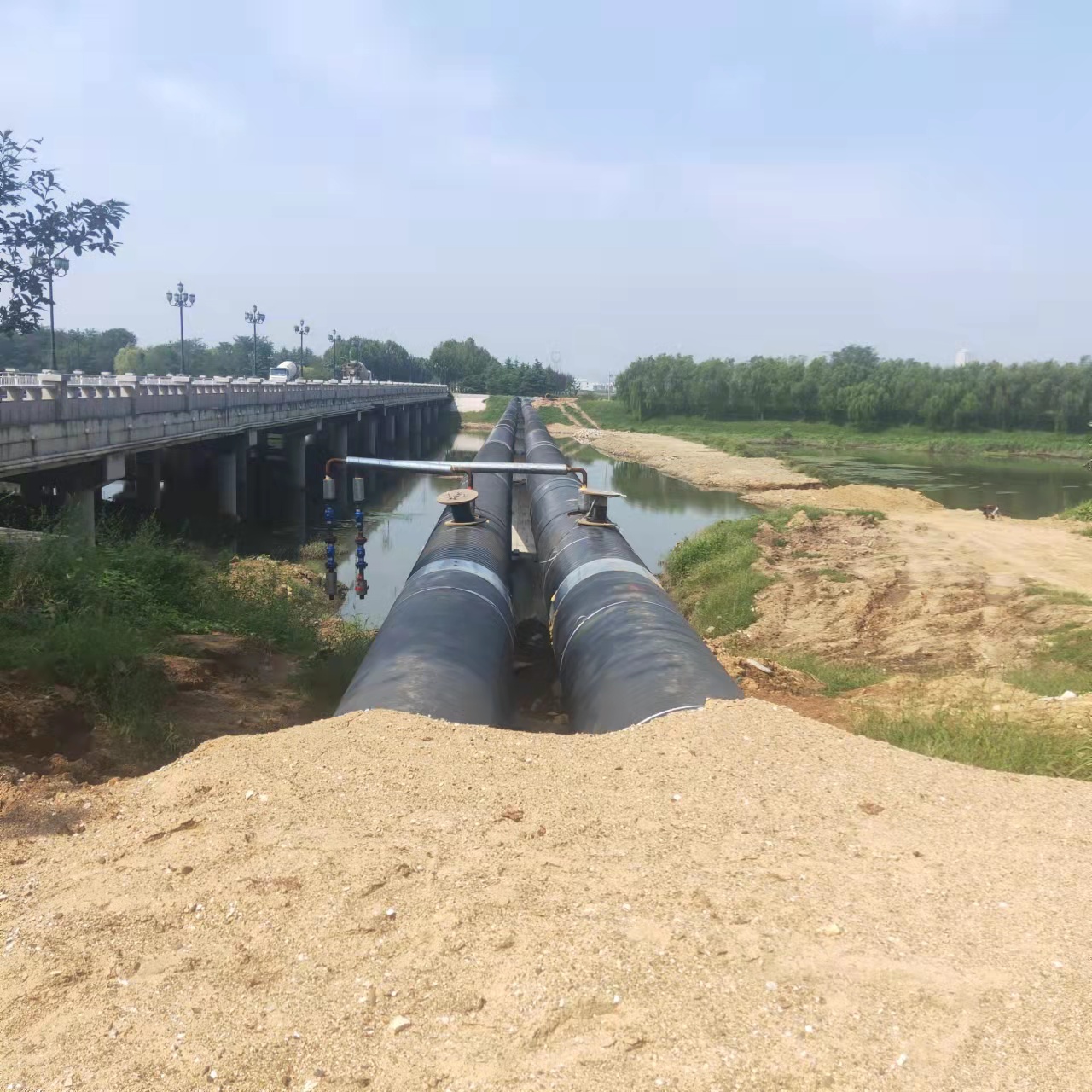 济南海通管道清洗施工输油管道清洗